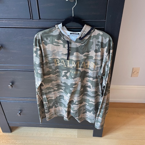 Balmain Other - Balmain Camo Hoodie